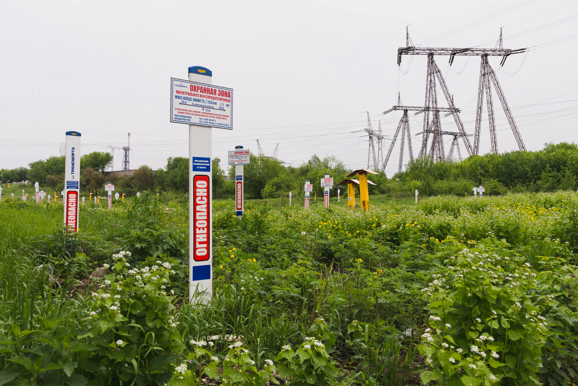 SCADA monitoring equipment installed at a water quality sampling station in a remote natural setting